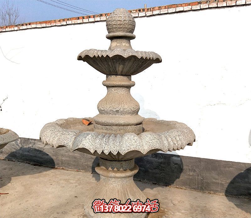 多層戶(hù)外噴泉石雕 多層戶(hù)外噴泉石雕