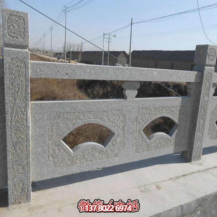 精美大理石護欄雕塑，讓戶外河道更加美觀