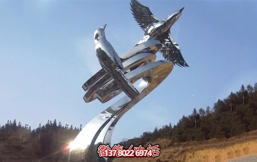 不銹鋼和平鴿雕塑,營(yíng)造和諧的園林景觀 不銹鋼和平鴿雕塑,營(yíng)造和諧的園林景觀