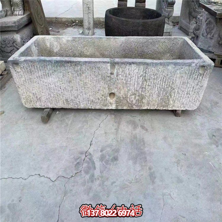 經(jīng)典石槽景觀裝飾，營(yíng)造自然和諧的室外空間