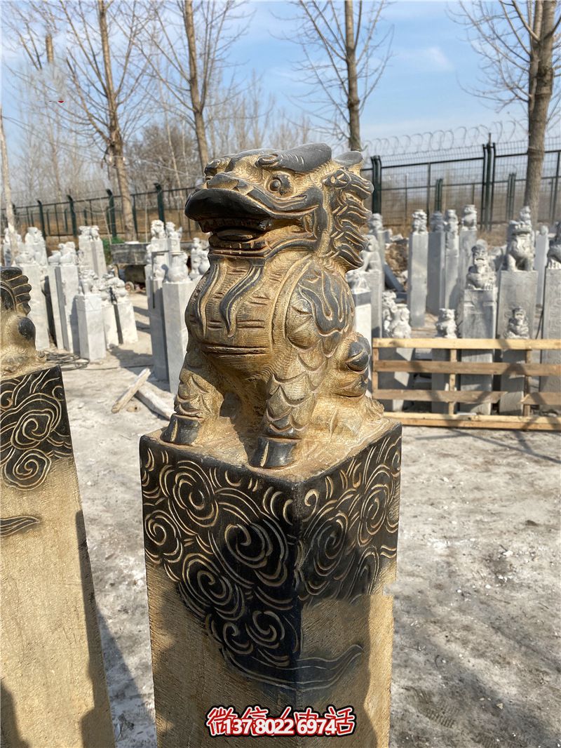 傳統(tǒng)風(fēng)格古典庭院——祥云環(huán)繞、大理石拴馬柱 傳統(tǒng)風(fēng)格古典庭院——祥云環(huán)繞、大理石拴馬柱