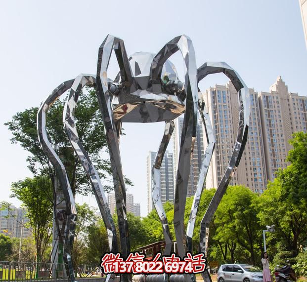 不銹鋼長腿螃蟹雕塑,為公園增添創(chuàng)意裝飾 不銹鋼長腿螃蟹雕塑,為公園增添創(chuàng)意裝飾