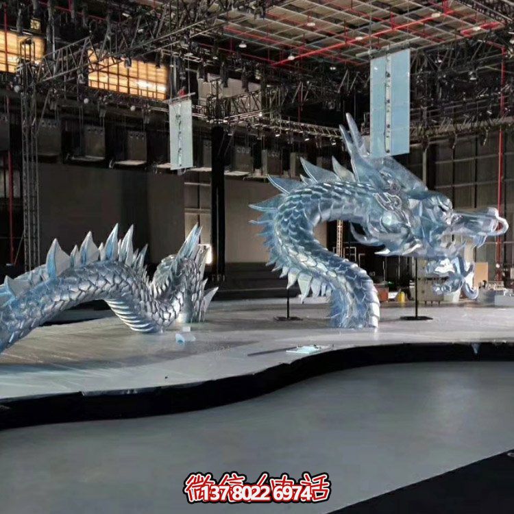 創意玻璃鋼龍雕塑，點亮景觀園林